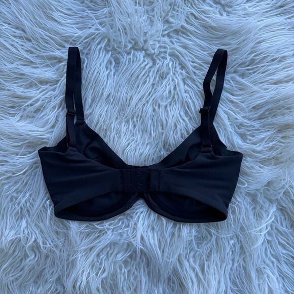 Skims Fits Everybody Unlined Demi Bra Onyx Size 32DDD - Picture 4 of 9